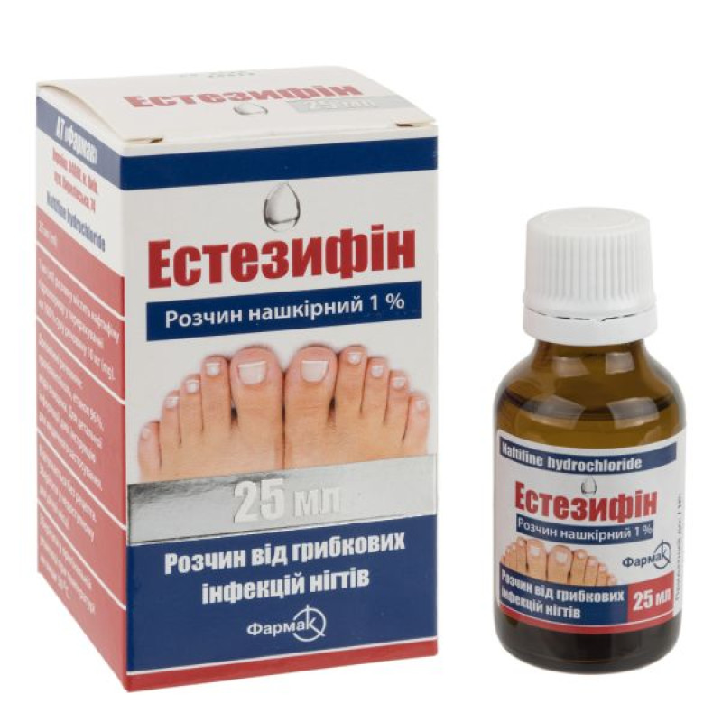 Estezifin cutaneous solution 1% bottle 25 ml No. 1