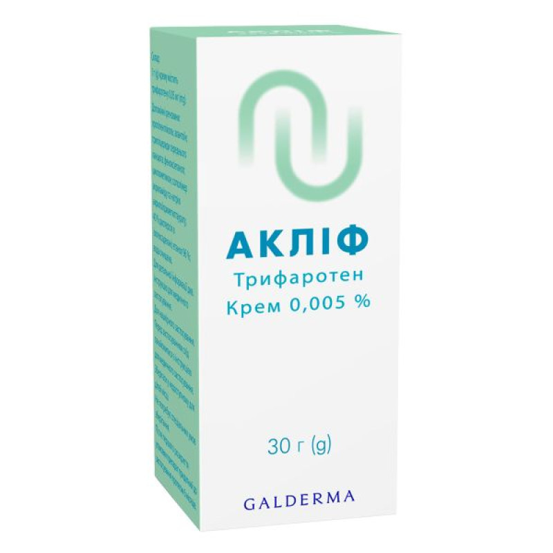 Аклиф крем 0,005 % контейнер 30 г