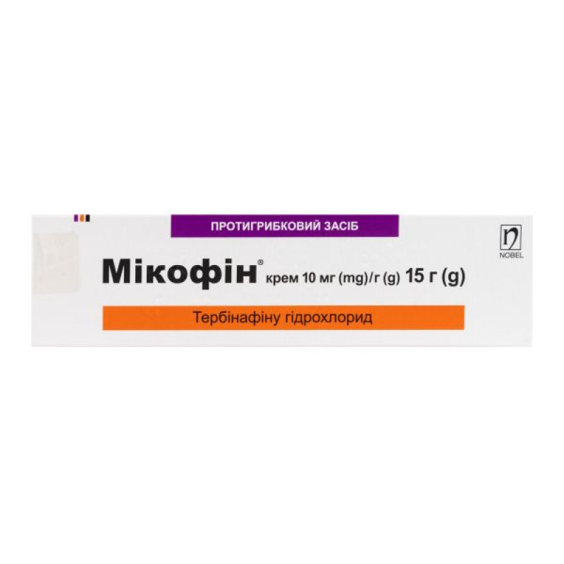 Микофин крем 1 % туба 15 г