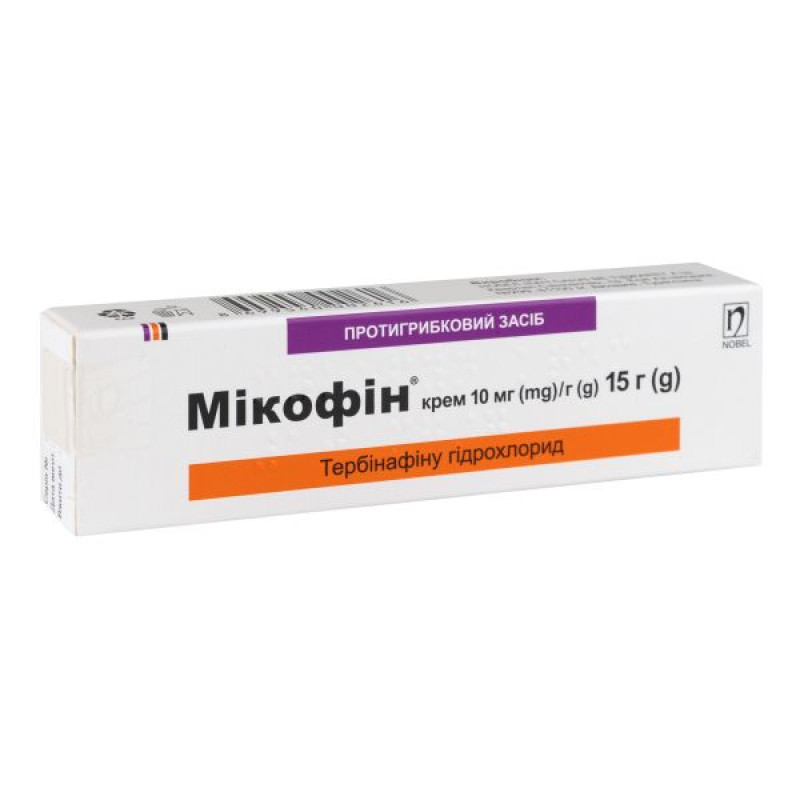 Микофин крем 1 % туба 15 г