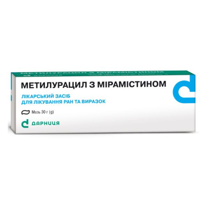 Methyluracil with Miramistin ointment tube 30 g