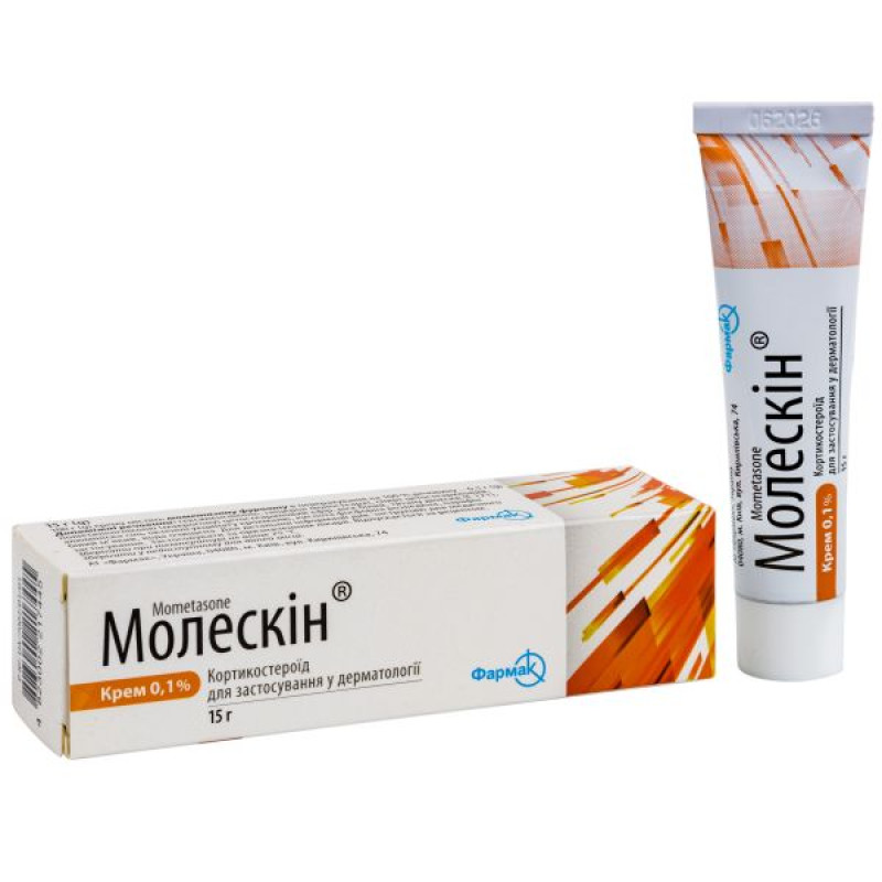 Молескін крем 0,1 % туба 15 г