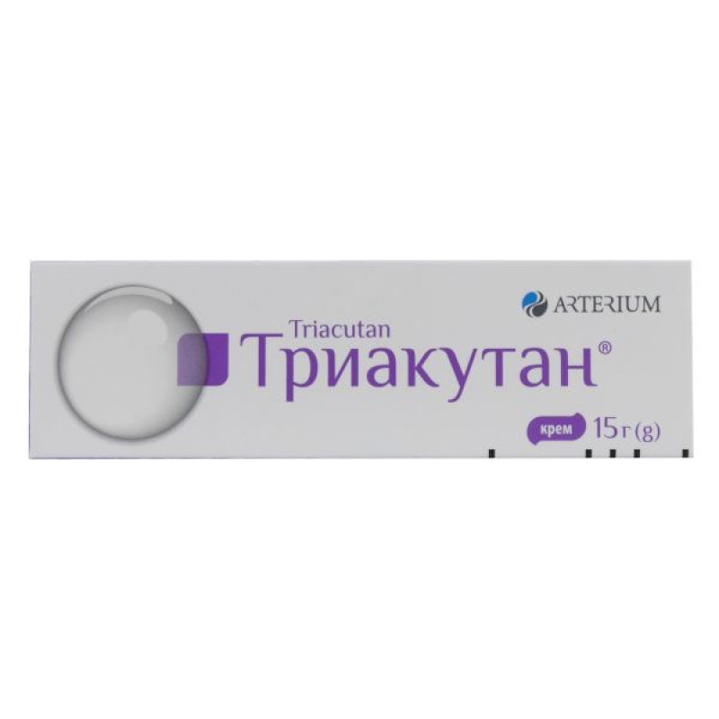 Триакутан крем туба 15 г