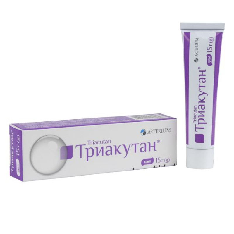 Триакутан крем туба 15 г