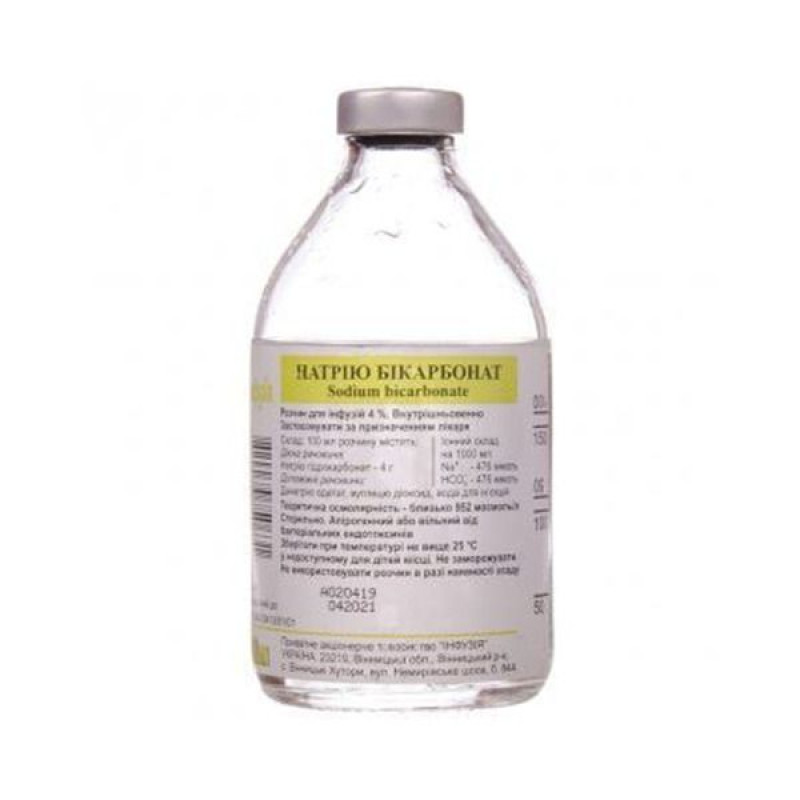 Sodium bicarbonate 4% 100 ml