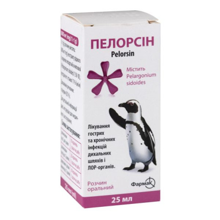 Pelorsin oral solution 800 mg/1 g bottle 25 ml