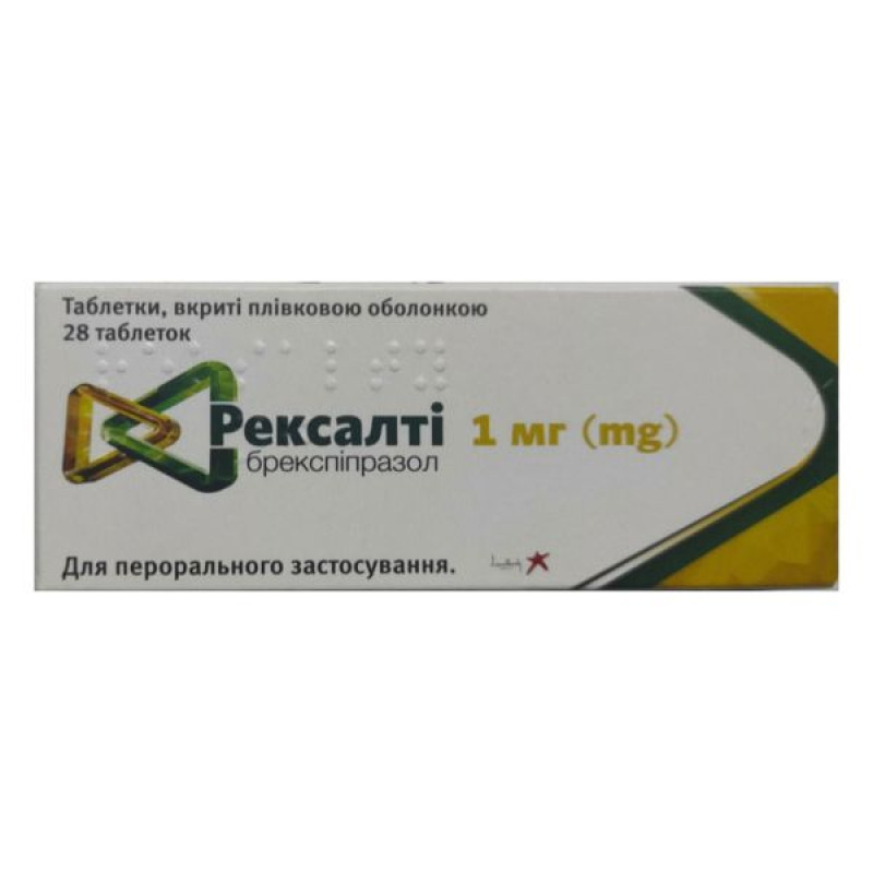 Rexalti tablets 1 mg No. 28