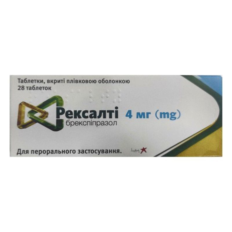 Rexalti tablets 4 mg No. 28