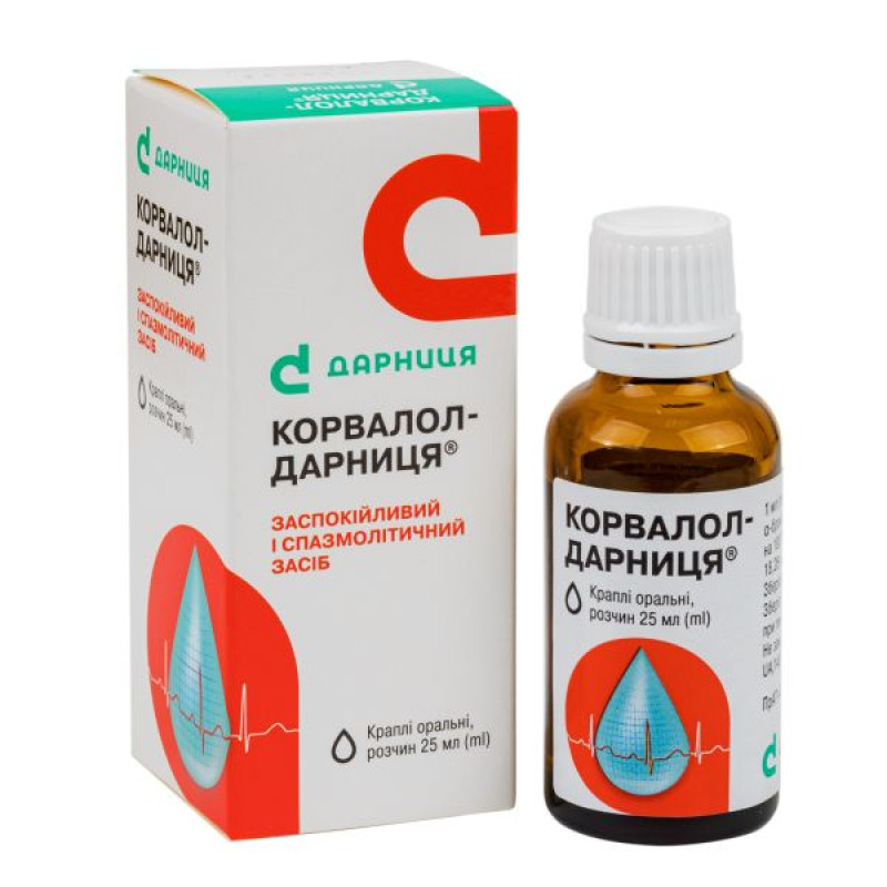 Corvalol-Darnitsa drops 25 ml