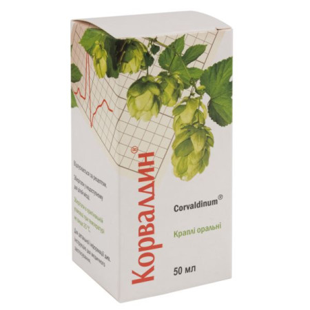 Corvaldin oral drops bottle 50 ml