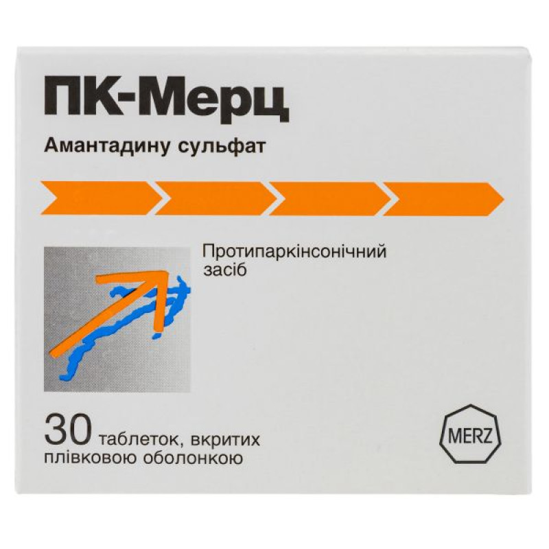 Пк-Мерц таблетки покрытые пленочной оболочкой 100 мг №30