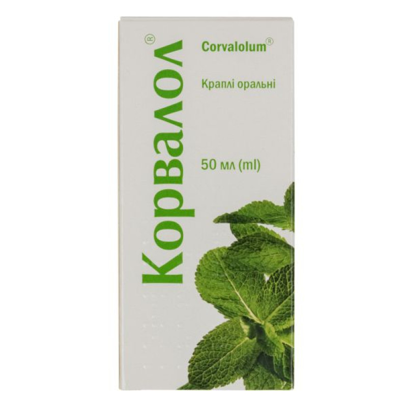 Corvalol oral drops bottle 50 ml