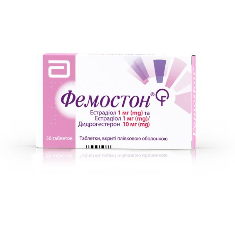 Femoston film-coated tablets 1 mg+1 mg/10 mg No. 56