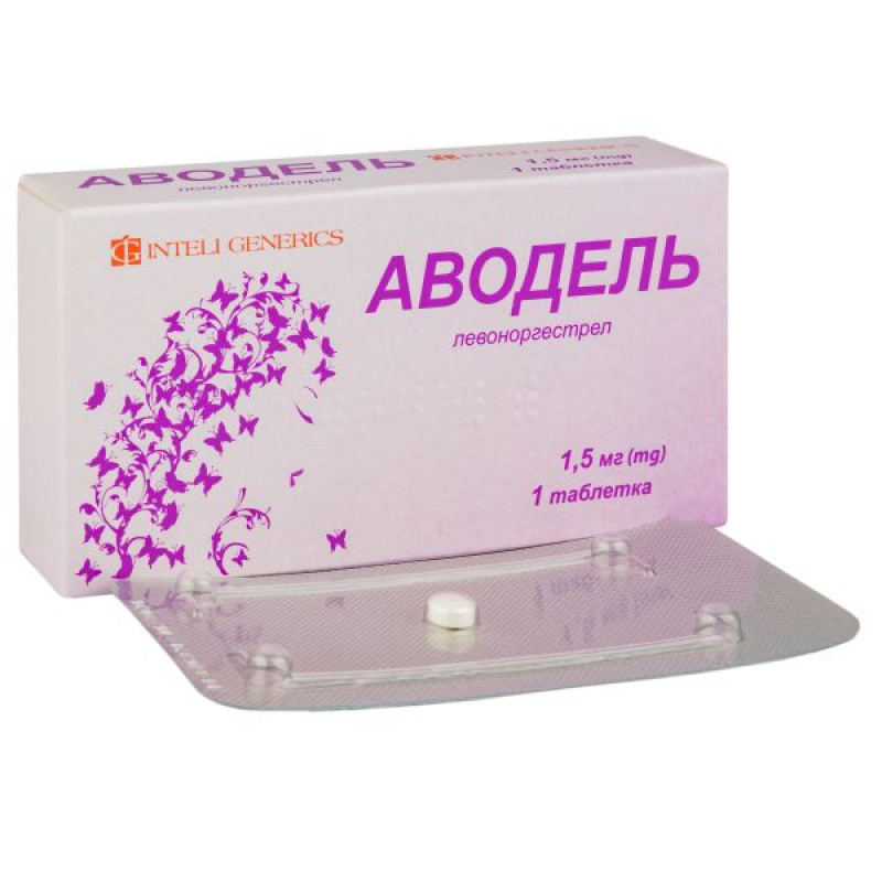 Avodel tablets 1.5 mg blister No. 1