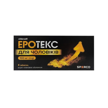 Erotex for men tablets 100 mg No. 4