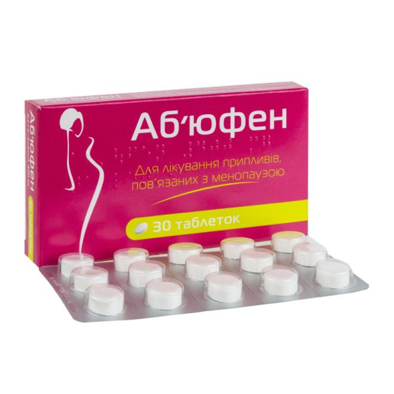 Абъюфен таблетки 400 мг блистер №30