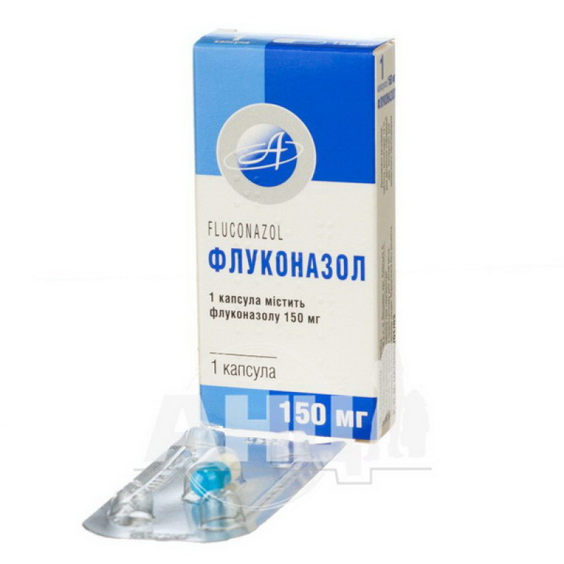 Fluconazole capsules 150 mg blister No. 1