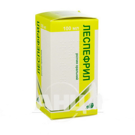 Lespefril oral solution bottle 100 ml