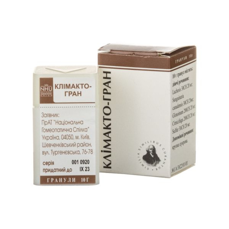 Klimakto-gran granules pencil case 10 g