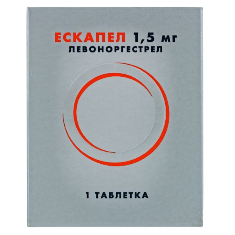 Эскапел таблетки 1,5 мг блистер №1