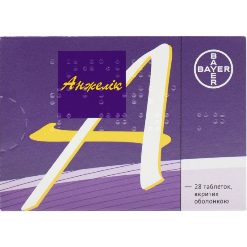 Angelique film-coated tablets No. 28