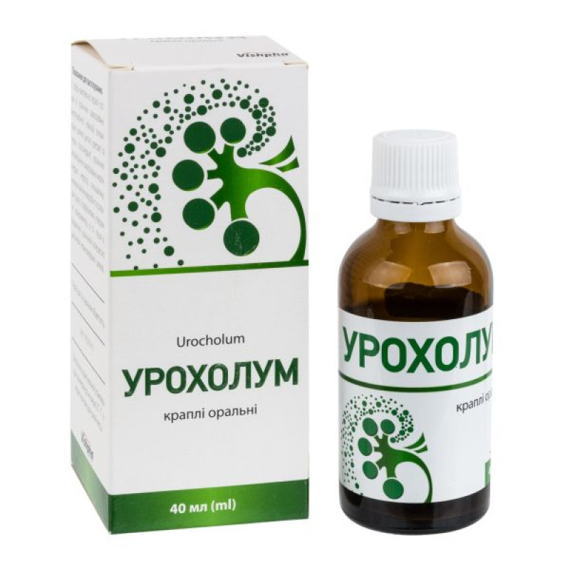 Урохолум краплі оральні флакон 40 мл
