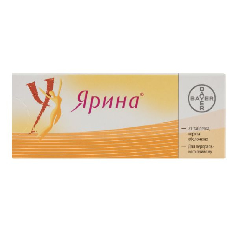 Yarina film-coated tablets blister pack No. 21