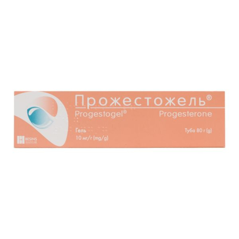 Прожестожель гель 10 мг/г туба 80 г