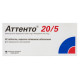 Attent 20/5 film-coated tablets 20 mg + 5 mg blister No. 28