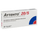 Attent 20/5 film-coated tablets 20 mg + 5 mg blister No. 28