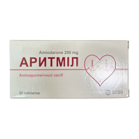 Aritmil tablets 200 mg blister No. 50