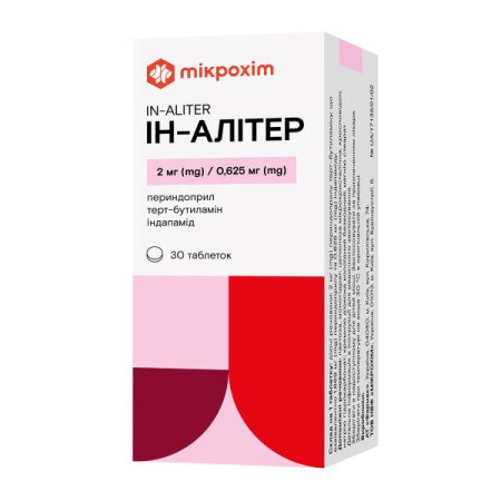 In-Aliter tablets blister 2 mg/0.625 mg No. 30