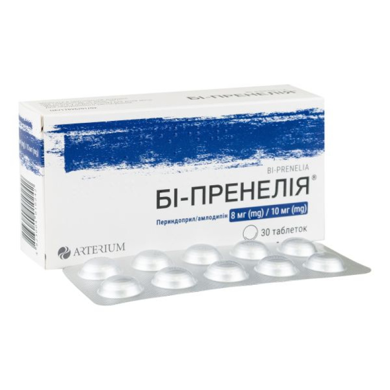 Bi-prenelia tablets 8 mg/10 mg blister No. 30