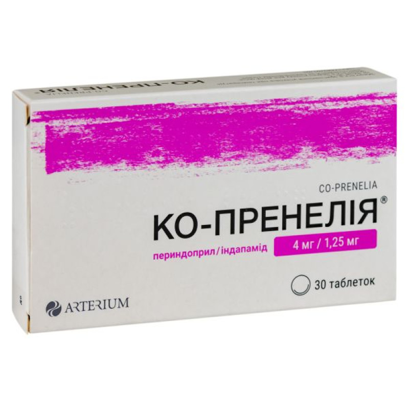 Co-Prenelia tablets 4 mg + 1.25 mg blister No. 30