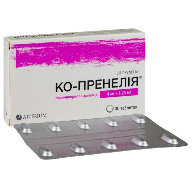 Co-Prenelia tablets 4 mg + 1.25 mg blister No. 30