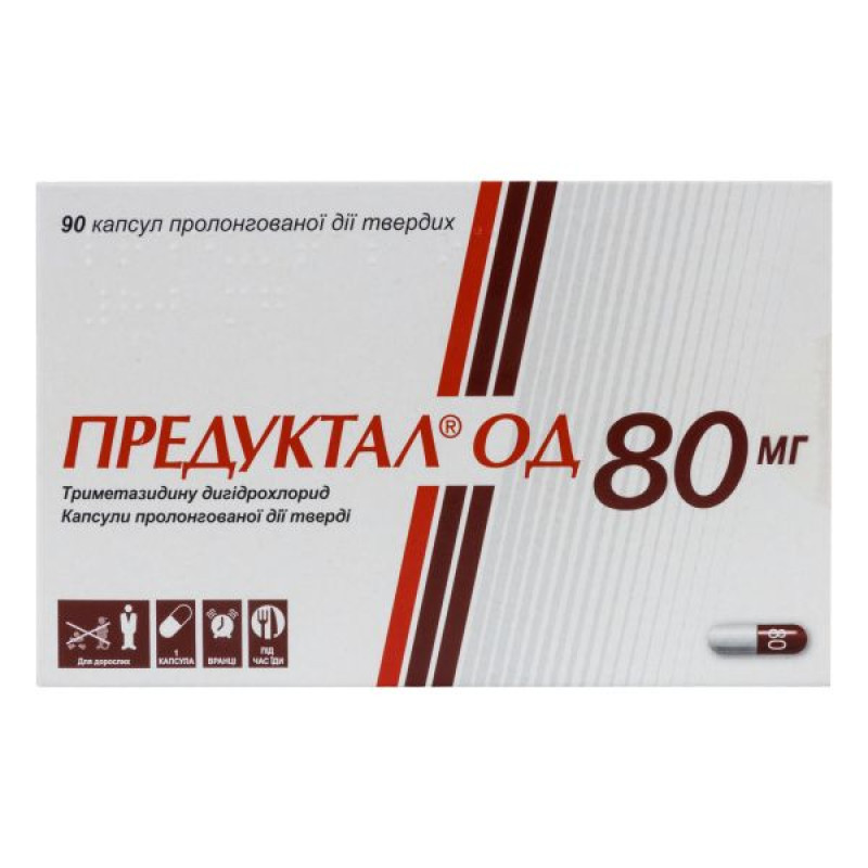 Preductal OD 80 mg prolonged-release capsules No. 90