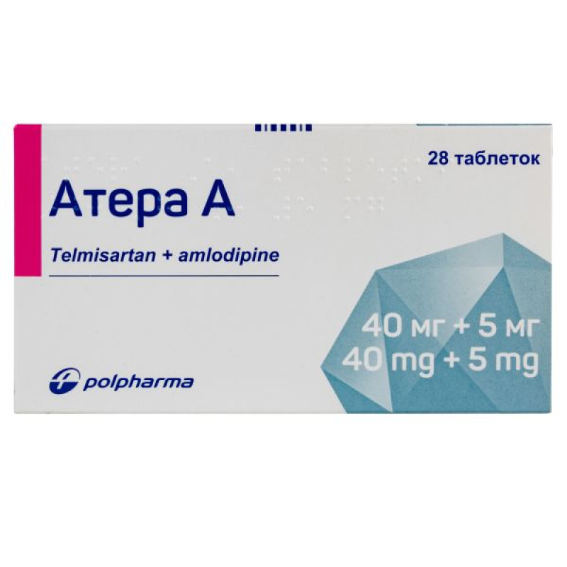 Atera A tablets 40mg+5mg No. 28