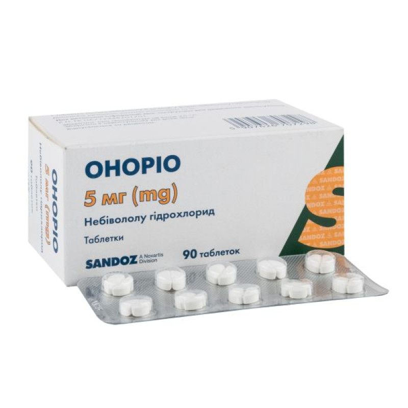 Onorio tablets 5 mg blister No. 90