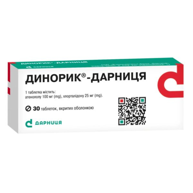 Dinorik-Darnitsa film-coated tablets No. 30
