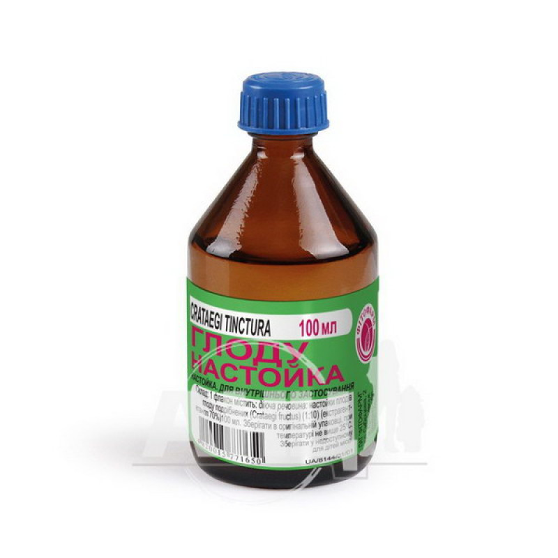 Hawthorn tincture tincture 100 ml glass bottle