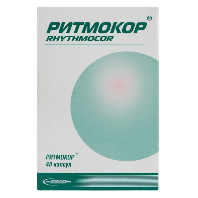Ritmokor capsules blister No. 48