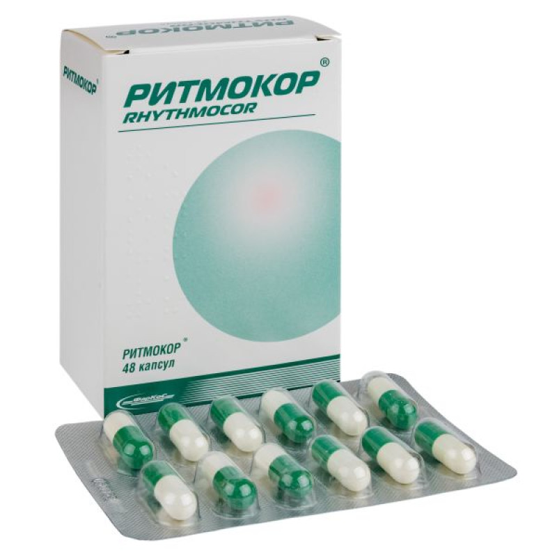 Ritmokor capsules blister No. 48