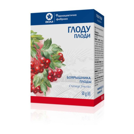 Hawthorn fruits 50 g pack with inner bag