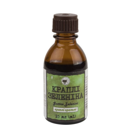 Zelenina oral drops, 25 ml bottle