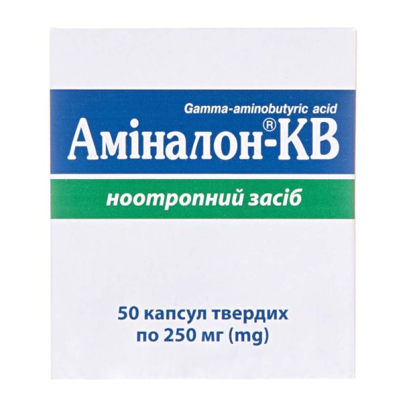 Aminalon-KV hard capsules 250 mg No. 50