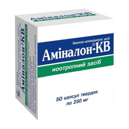Aminalon-KV hard capsules 250 mg No. 50