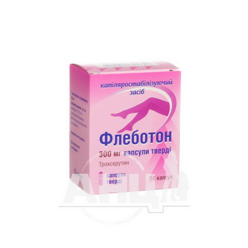 Phleboton hard capsules 300 mg blister No. 50