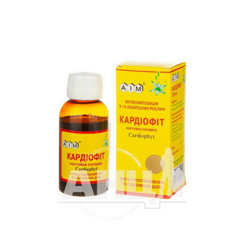 Cardiophyte tincture, foldable jar, 100 ml