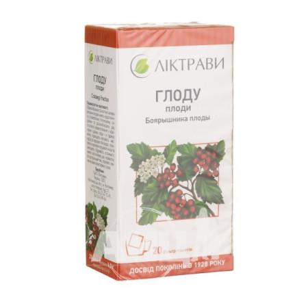 Hawthorn fruits 4 g filter bag No. 20