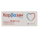 Corvazan film-coated tablets 25 mg No. 30